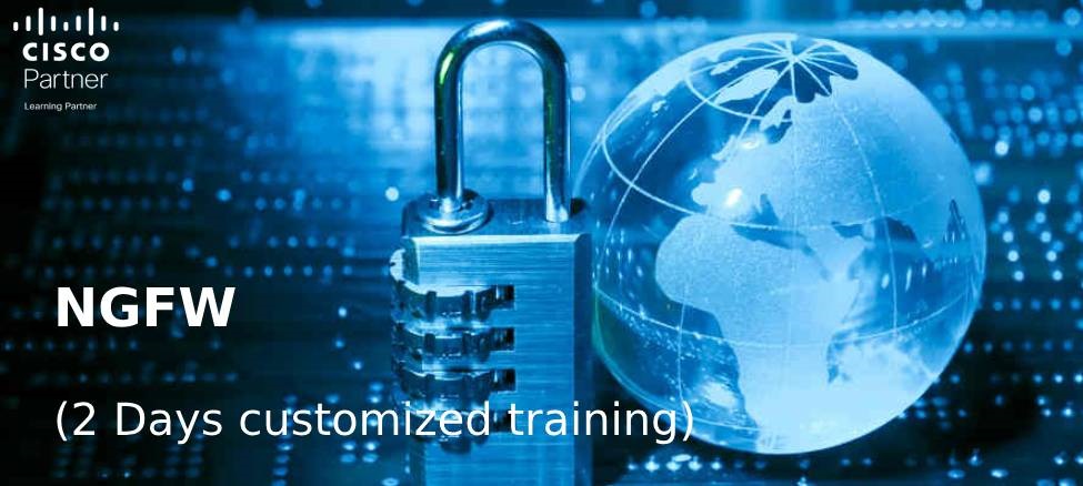 Next Generation Firewall customized training